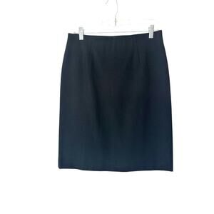 J. Jill Skirt Black Stretch Pencil Office Basic Work Career Business‎ Small Tall